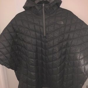North face poncho